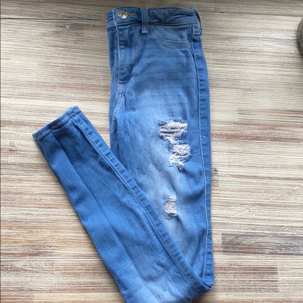 Hollister jean leggings